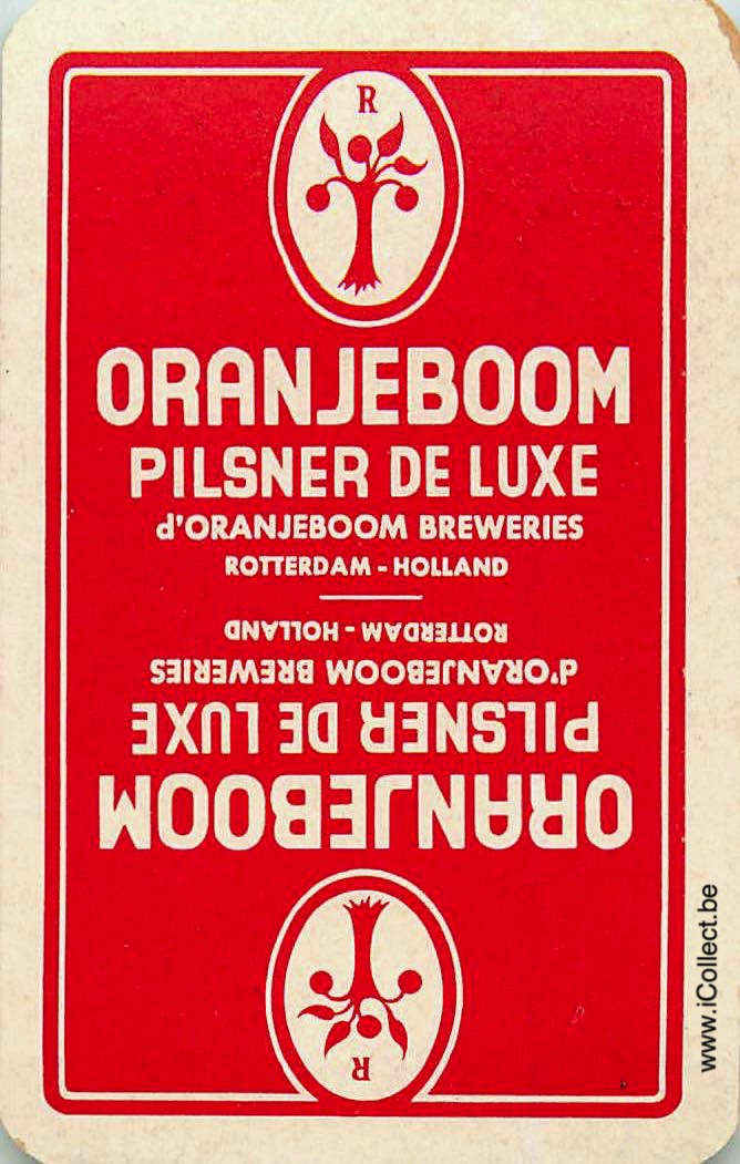 Single Swap Playing Cards Beer Oranjeboom (PS13-31D)