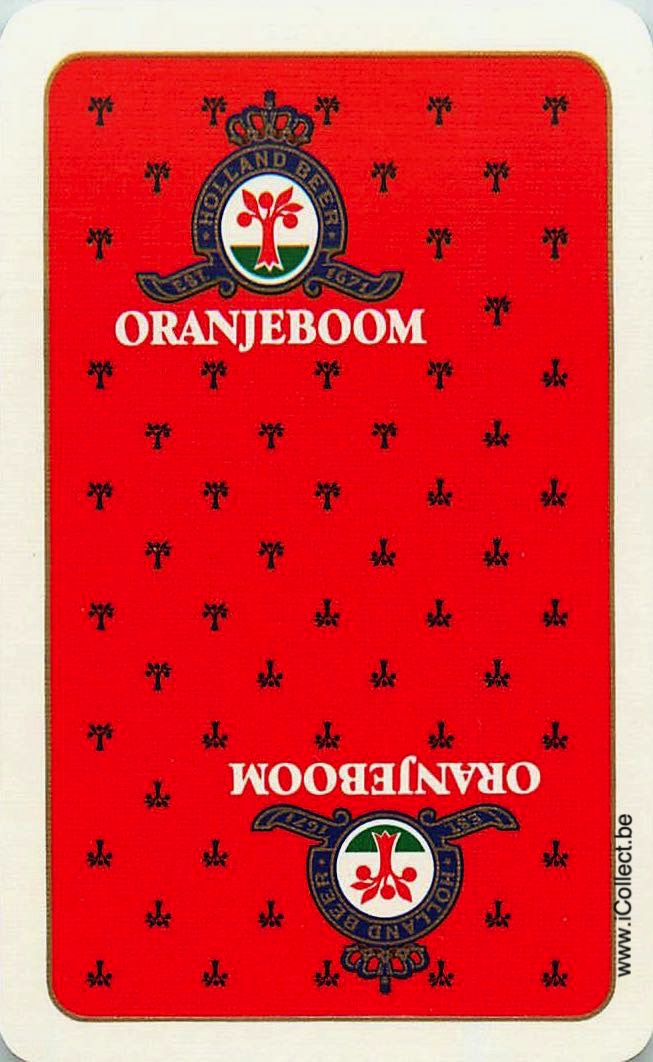 Single Swap Playing Cards Beer Oranjeboom (PS13-32B)