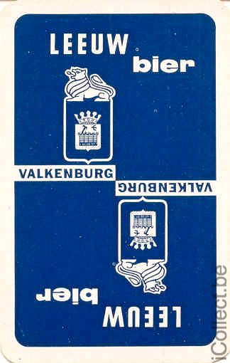 Single Swap Playing Cards Beer Leeuw Bier (PS02-01B)