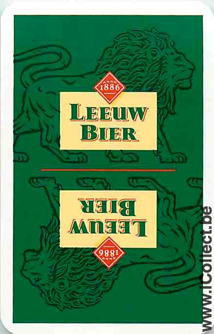 Single Playing Cards Beer Leeuw Bier (PS11-29F) - Click Image to Close
