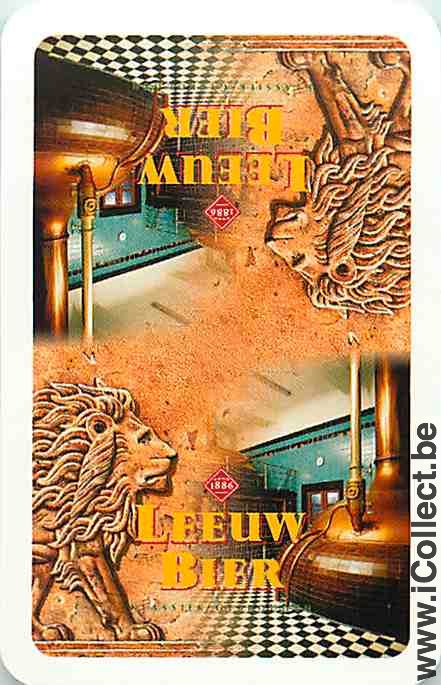 Single Swap Playing Cards Beer Leeuw Bier (PS14-26E)