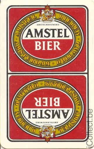 Single Swap Playing Cards Beer Amstel Bier (PS02-01F)