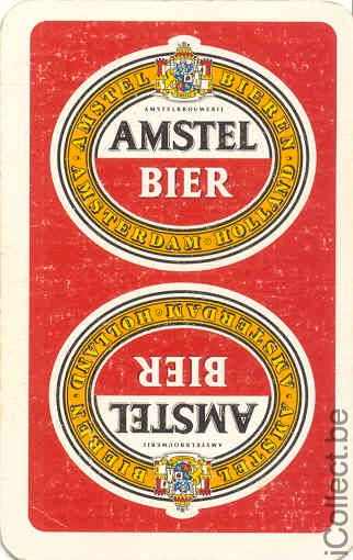 Single Swap Playing Cards Beer Amstel Bier (PS13-59I)