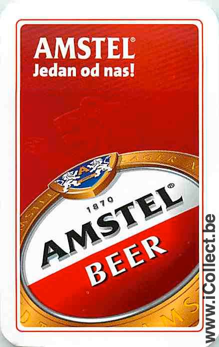 Single Swap Playing Cards Beer Amstel Bier (PS10-47D)