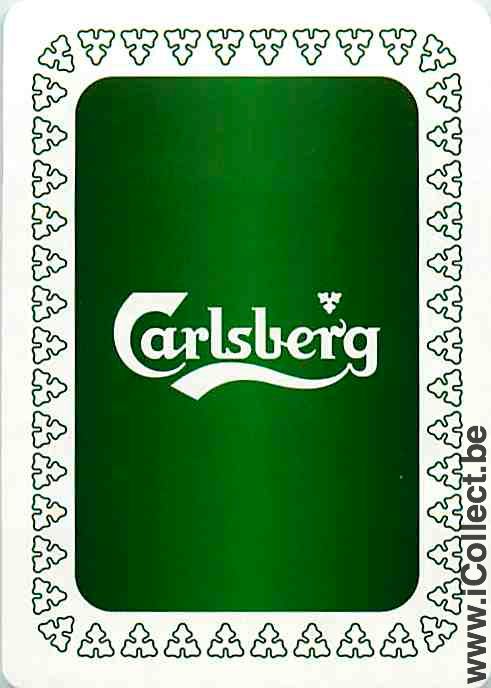 Single Swap Playing Cards Beer Carlsberg (PS10-48F)