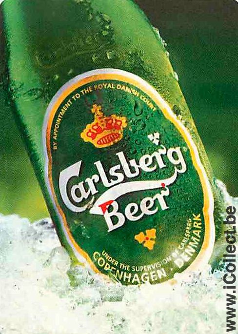 Single Swap Playing Cards Beer Carlsberg (PS10-48H)