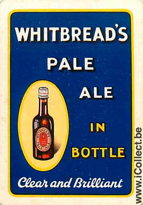 Single Playing Cards Beer Whitbread Pale Ale (PS03-25A) - Click Image to Close