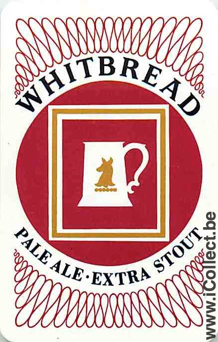 Single Swap Playing Cards Beer Whitbread Pale Ale (PS06-54B)