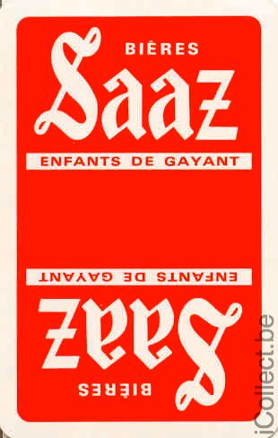 Single Swap Playing Cards Beer Saaz France (PS02-05C) - Click Image to Close