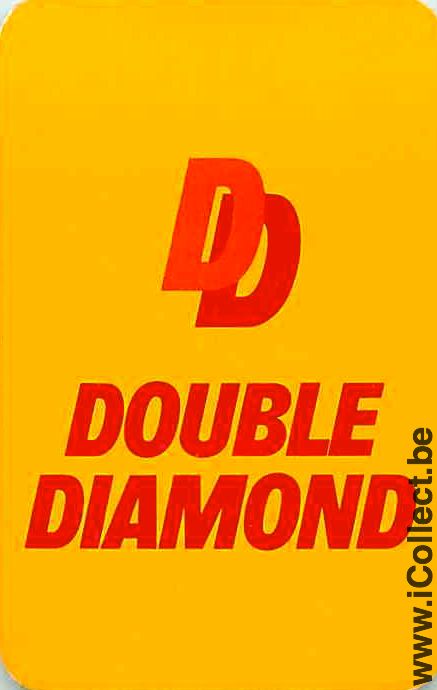 Single Playing Cards Beer Double Diamond (PS07-43C) - Click Image to Close