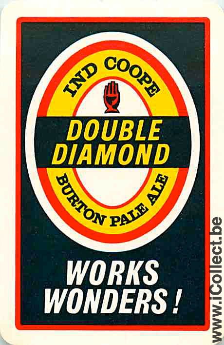 Single Swap Playing Cards Beer Double Diamond (PS06-54F)