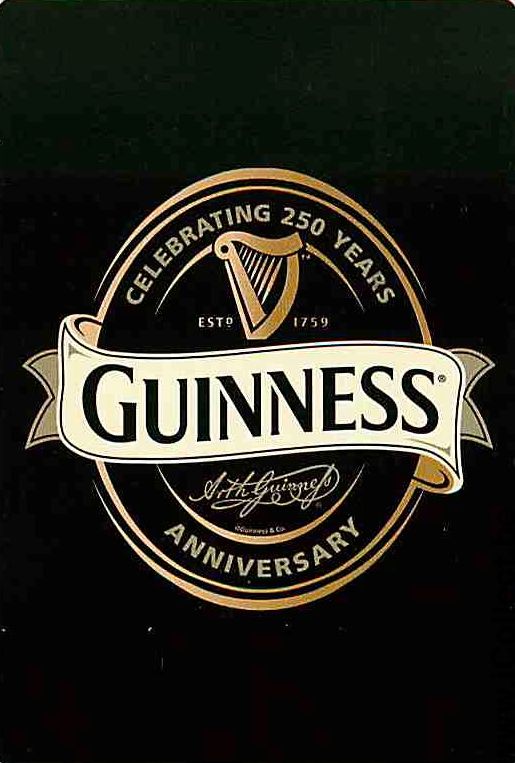Single Swap Playing Cards Beer Guinness Ireland (PS03-17C) - Click Image to Close