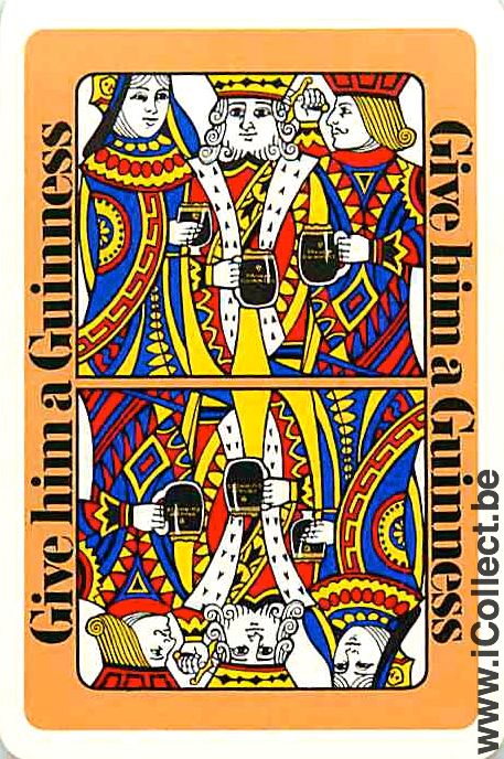 Single Swap Playing Cards Beer Guinness Ireland (PS13-47D) - Click Image to Close