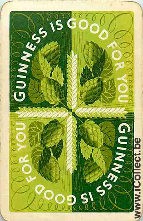 Single Swap Playing Cards Beer Guinness Ireland (PS05-59D) - Click Image to Close