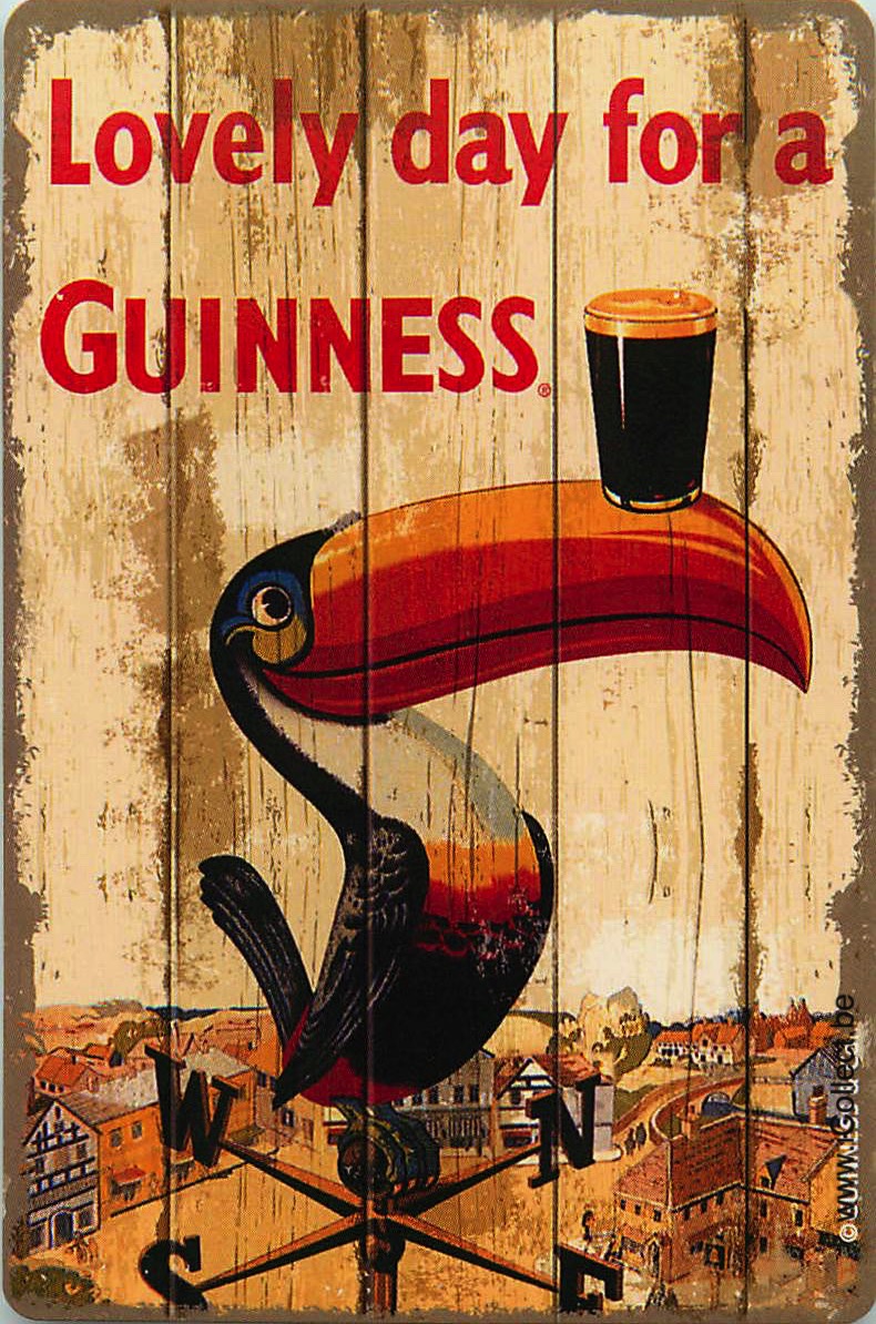 Single Swap Playing Cards Beer Guinness (PS09-52B)