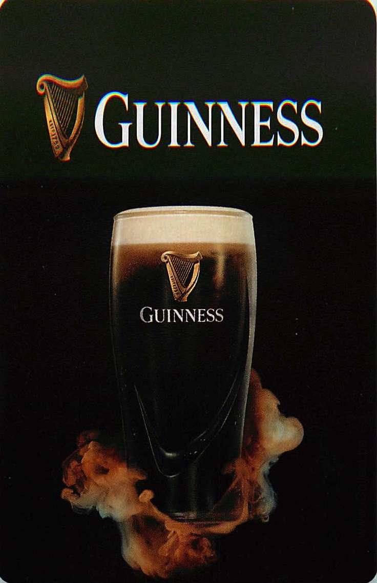 Single Swap Playing Cards Beer Guinness (PS04-53H)