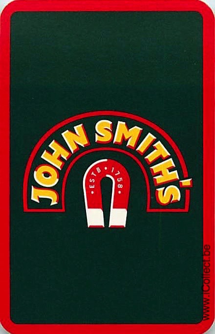 Single Swap Playing Cards Beer John Smith's (PS19-26A) - Click Image to Close