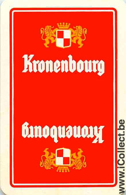 Single Swap Playing Cards Beer Kronenbourg (PS02-43A) - Click Image to Close