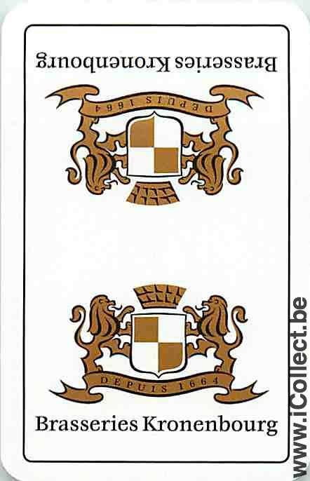 Single Swap Playing Cards Beer Kronenbourg (PS04-47I)