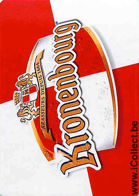 Single Playing Cards Beer Kroenenbourg (PS11-34G)