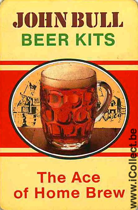 Single Swap Playing Cards Beer John Bull (PS01-59E) - Click Image to Close