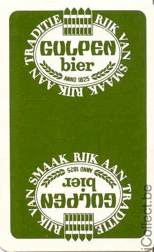 Single Swap Playing Cards Beer Gulpen Bier (PS06-52D) - Click Image to Close