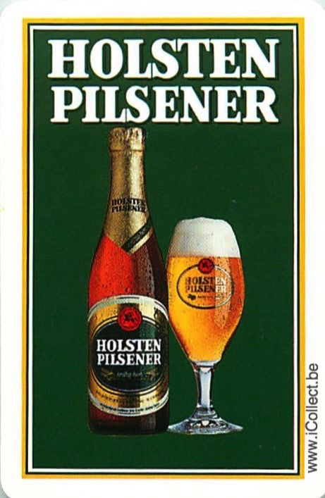 Single Swap Playing Cards Beer Holsten (PS19-24F)