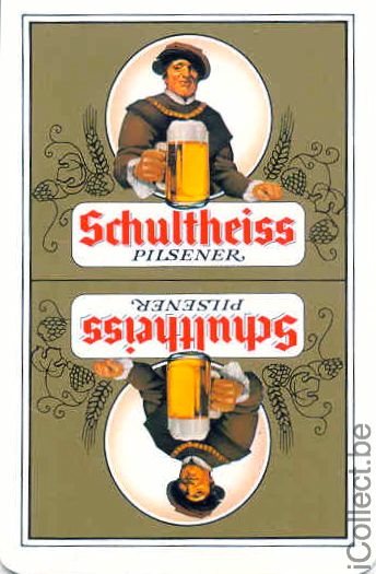 Single Swap Playing Cards Beer Schultheiss (PS02-16C) - Click Image to Close