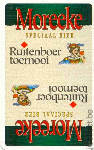 Single Swap Playing Cards Beer Moreeke Bier (PS02-17H)