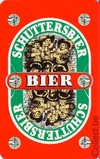 Single Swap Playing Cards Beer Schuttersbier (PS02-17I)