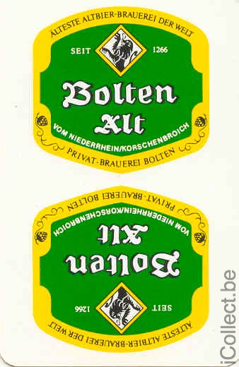 Single Swap Playing Cards Beer Bolten Alt Germany (PS02-18B) - Click Image to Close