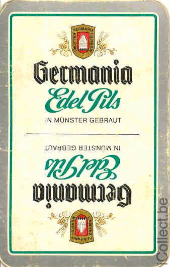Single Swap Playing Cards Beer Germania Edel Pils (PS02-19B) - Click Image to Close