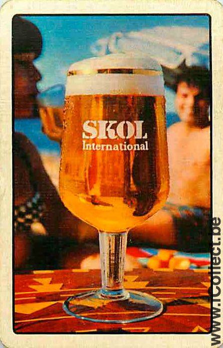 Single Swap Playing Cards Beer Skol (PS01-15F)