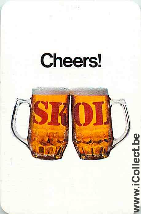 Single Swap Playing Cards Beer Skol (PS02-49H) - Click Image to Close