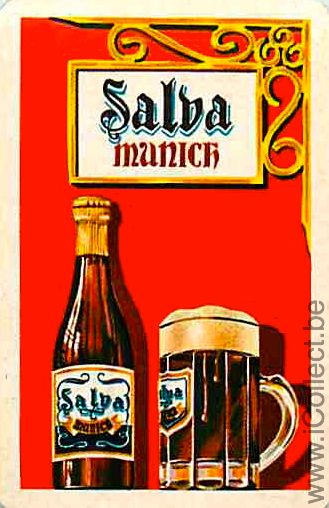 Single Swap Playing Cards Beer Salba Munich (PS02-33A)