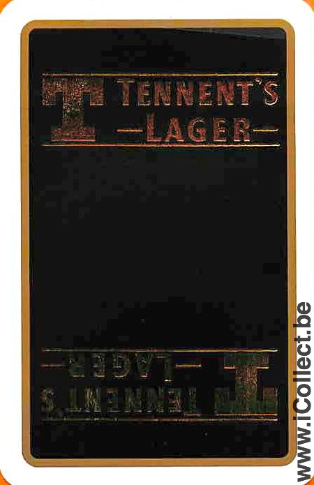 Single Swap Playing Cards Beer Tennent's Lager (PS01-55F) - Click Image to Close