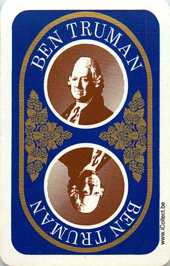 Single Swap Playing Cards Beer Ben Truman (PS13-38H) - Click Image to Close