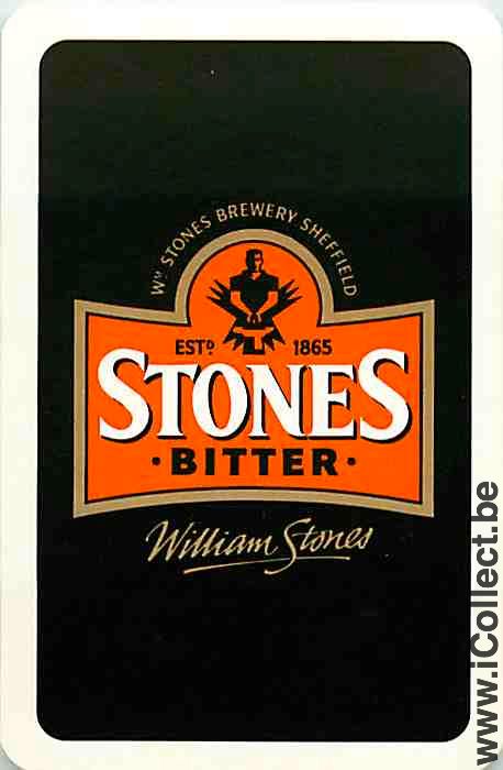 Single Swap Playing Cards Beer Stones Bitter Beer (PS09-03I)