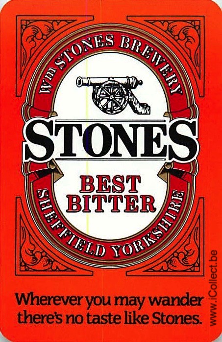 Single Swap Playing Cards Beer Stones Bitter Beer (PS10-50B)
