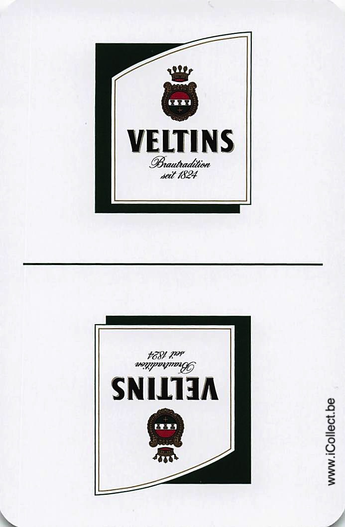 Single Swap Playing Cards Beer Veltins (PS08-41H)