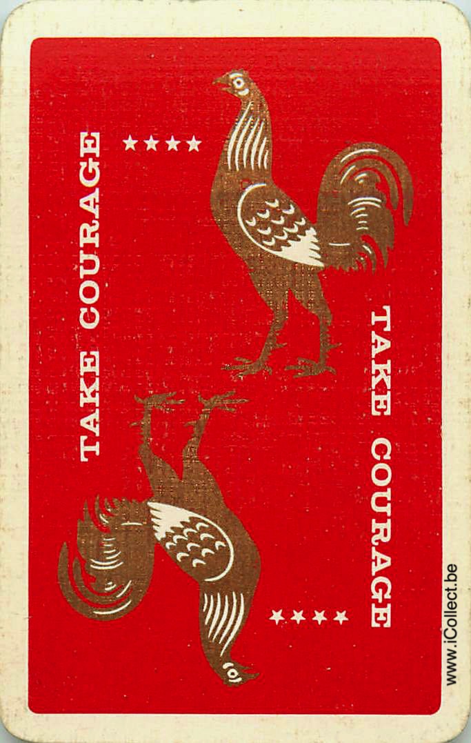 Single Swap Playing Cards Beer Courage (PS13-55D) - Click Image to Close