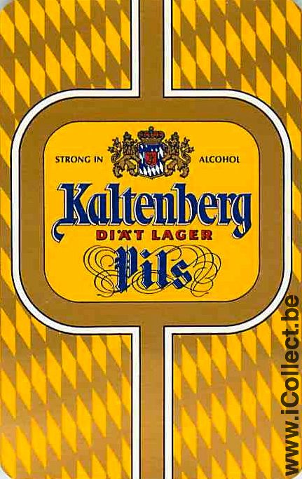 Single Swap Playing Cards Beer Kaltenberg Beer (PS01-57A) - Click Image to Close