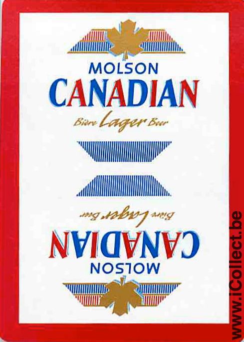 Single Playing Cards Beer Molson (PS06-54D)