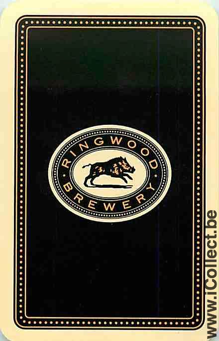Single Playing Cards Beer Ringwood Brewery (PS07-37A)