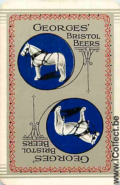 Single Playing Cards Beer Georges Bristol (PS10-17A) - Click Image to Close