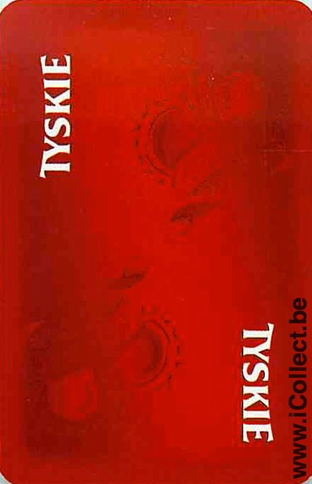 Single Swap Playing Cards Beer Tyskie (PS10-50H) - Click Image to Close