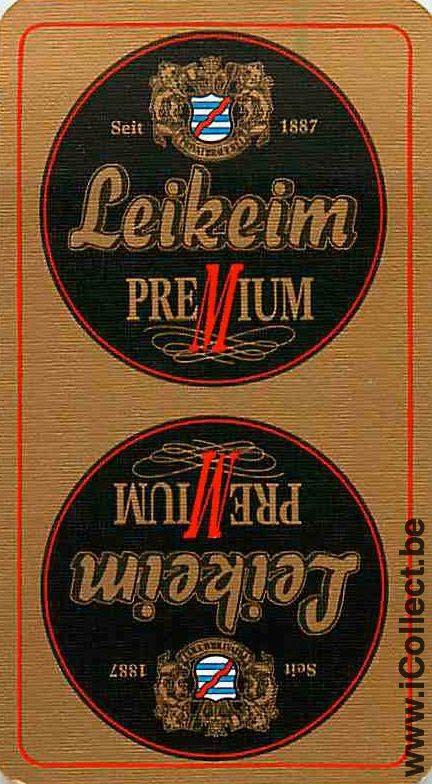 Single Swap Playing Cards Beer Leikeim (PS14-50H)