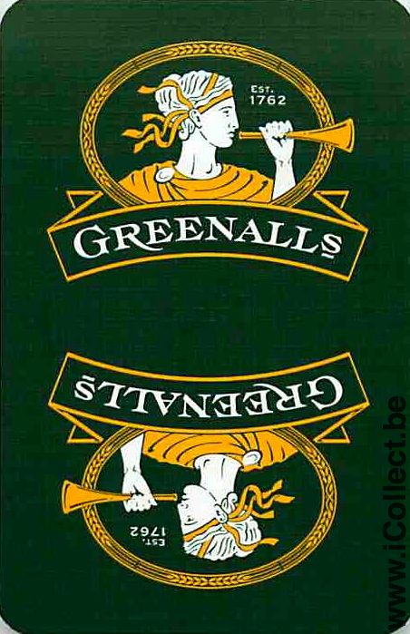 Single Swap Playing Cards Beer Greenalls (PS13-30H) - Click Image to Close