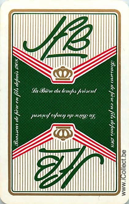 Single Swap Playing Cards Beer JFB Brasserie (PS08-45D)