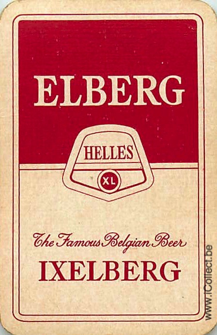 Single Swap Playing Cards Beer Elberg (PS21-53F) - Click Image to Close